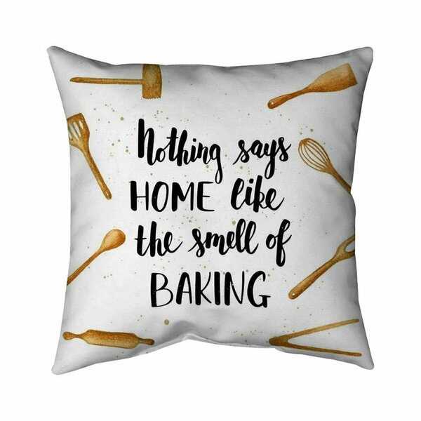 Begin Home Decor 26 x 26 in. Home & Baking-Double Sided Print Indoor Pillow 5541-2626-QU38